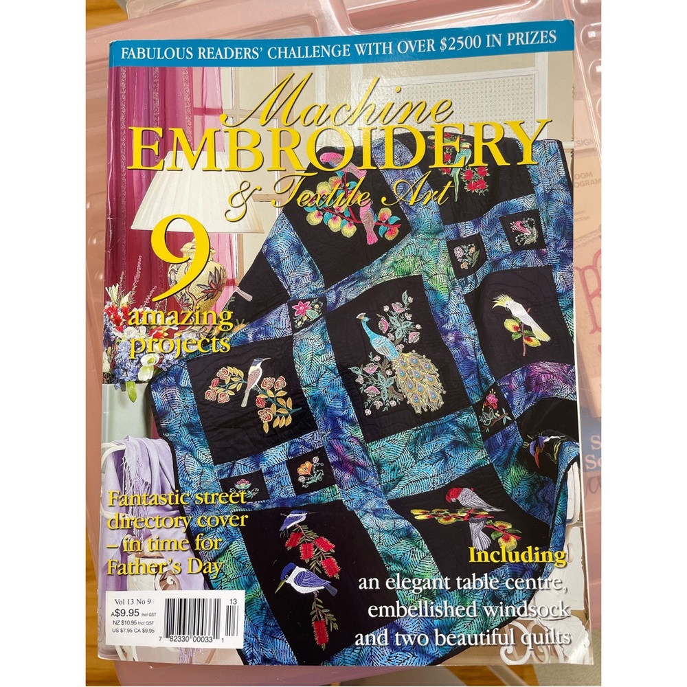 Machine Embroidery & Textile Art Magazine